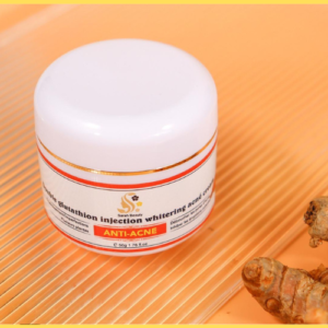 Crème de visage au Curcuma et, double glutathion  pour le Visage, Crème Eclaircissante pour les Taches Brunes