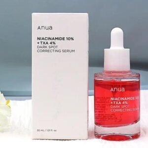 ANUA Sérum 10% niacinamide + 4% acide tranexamique, céramide, acide hyaluronique, vitamine B12, couleur naturelle, pour peaux